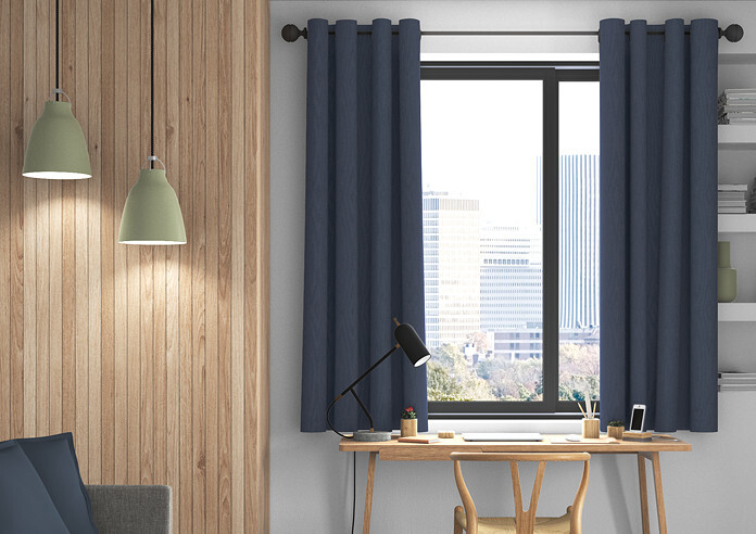 Knightsbridge, Navy - Made to Measure Curtains - Image 3